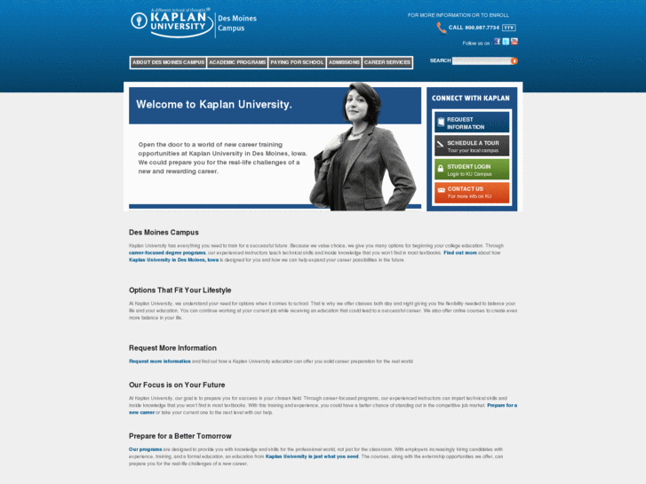 www.kaplanuniversity-desmoines.com