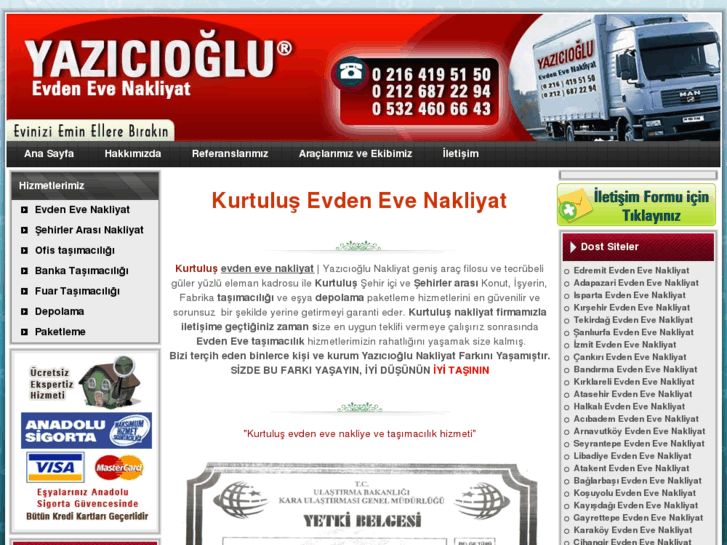 www.kurtulusevdenevenakliyat.com