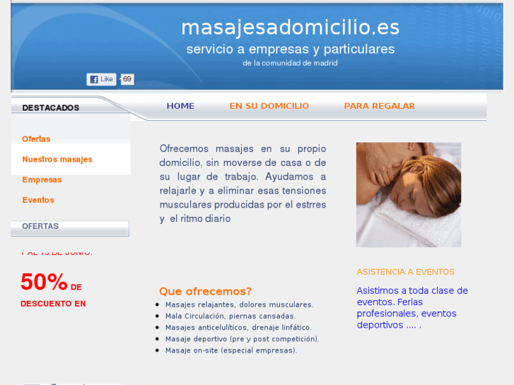 www.masajesadomicilio.es