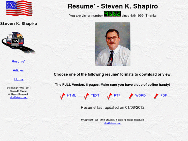 www.stevesresume.com