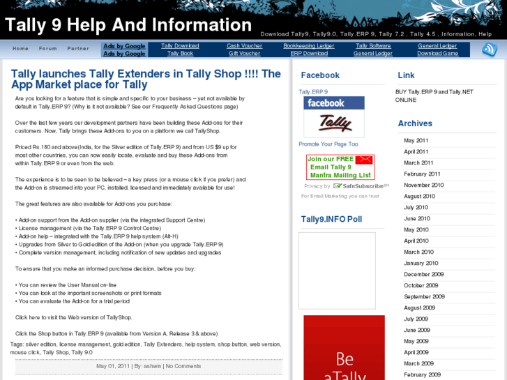 www.tally9.info