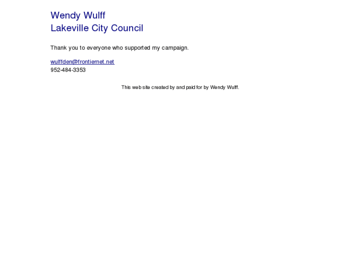 www.wendywulff.com