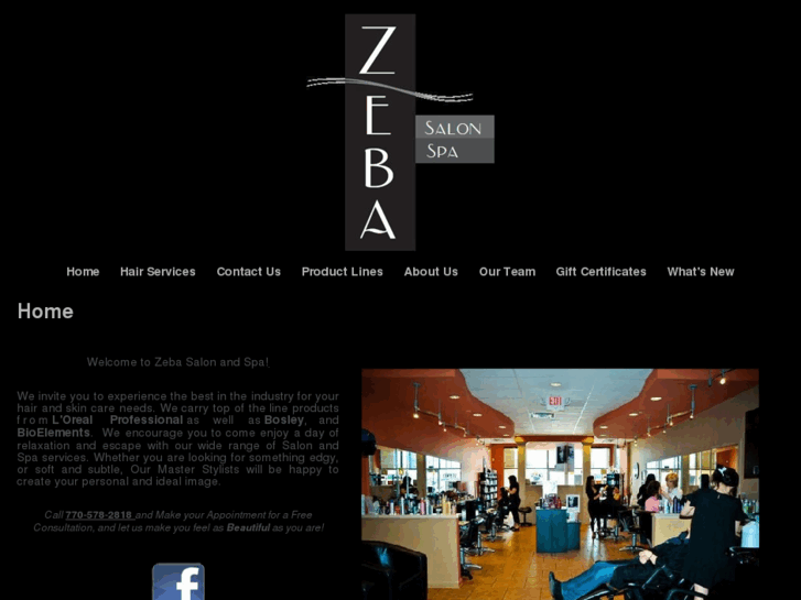 www.zebahairsalon.com