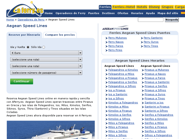 www.aegeanspeedlines.es