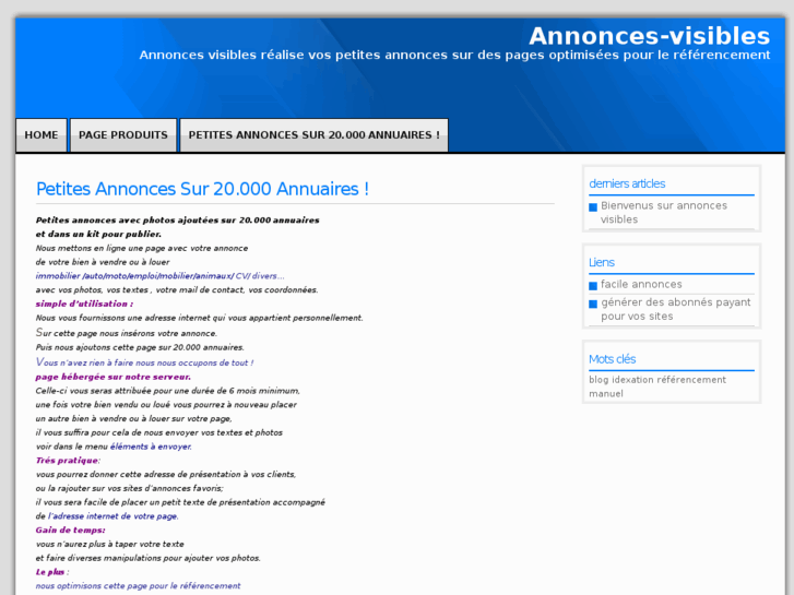 www.annonces-visibles.com