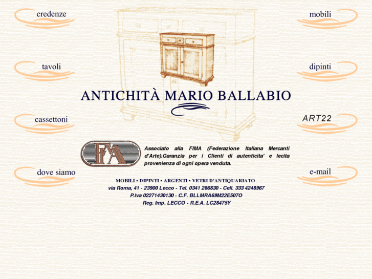 www.antichitaballabio.it