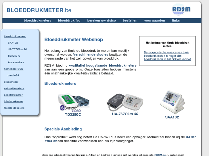 www.bloeddrukmeter.be