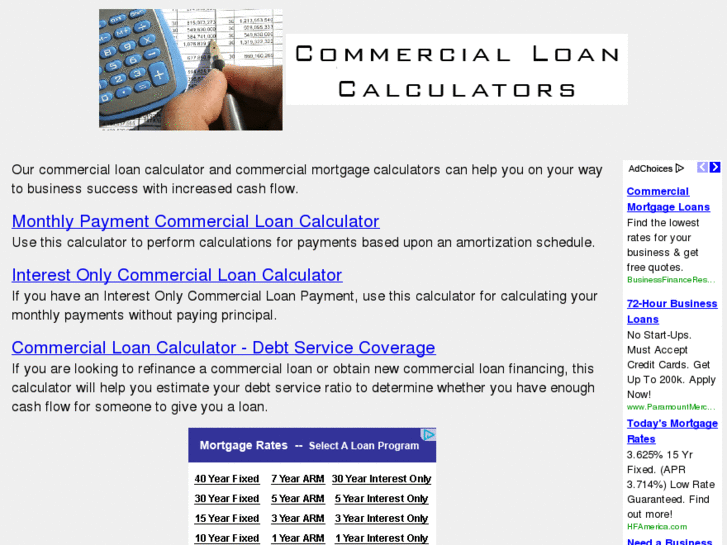 www.commercialmortgagecalculators.com