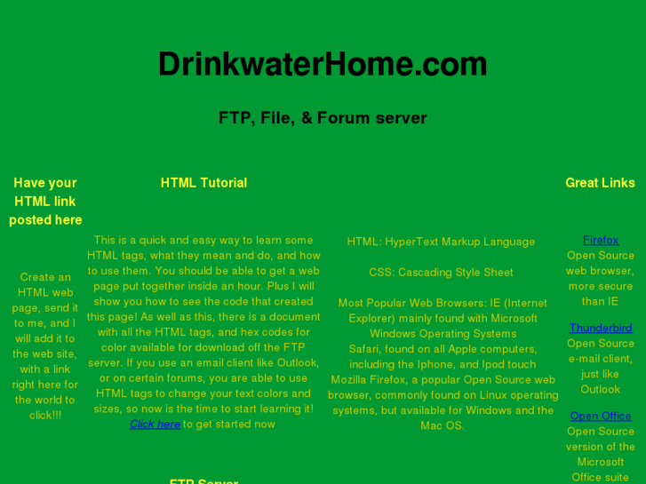 www.drinkwaterhome.com