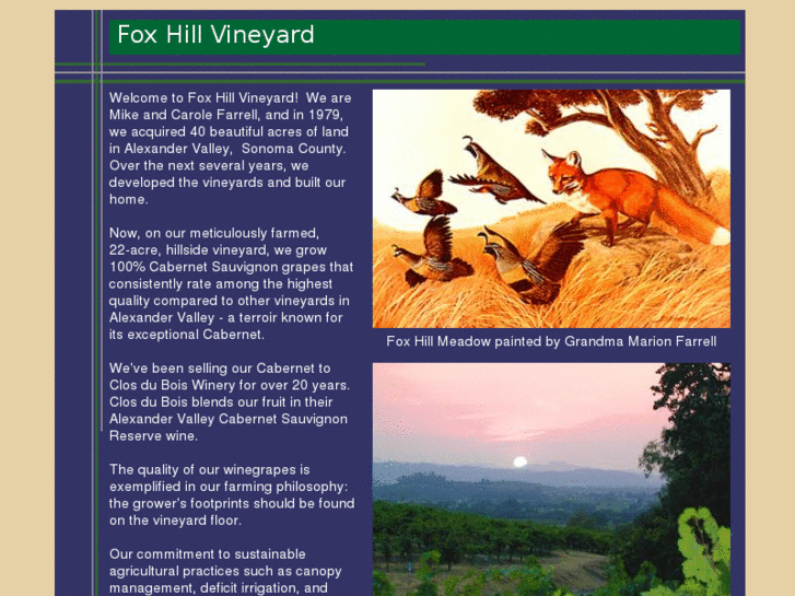 www.foxhillvineyard.com