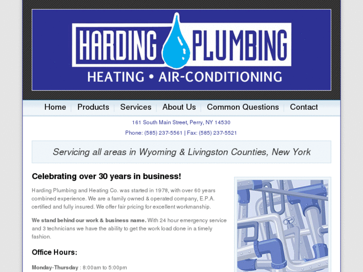 www.hardingplumbing.com