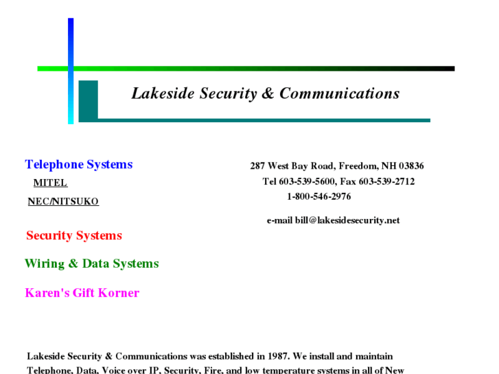 www.lakesidesecurity.net