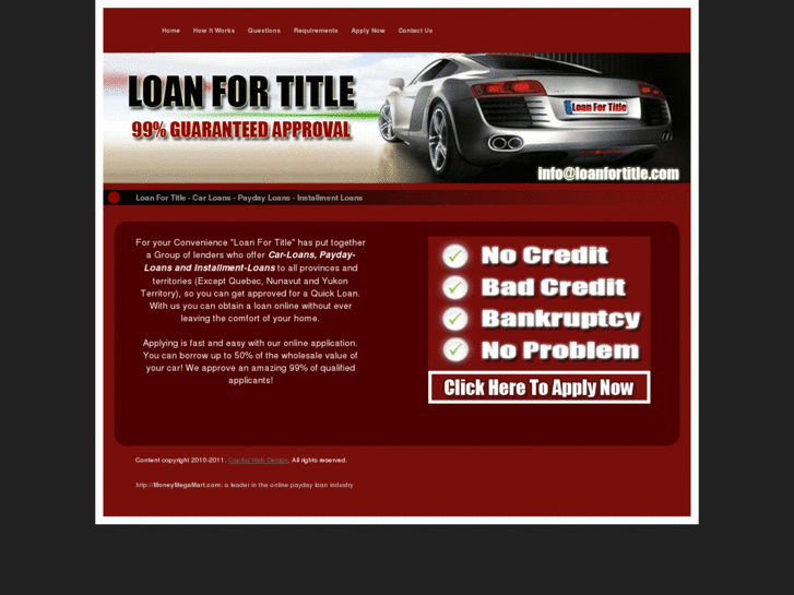 www.loanfortitle.com