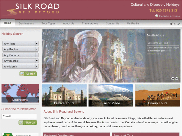 www.silkroadandbeyond.co.uk