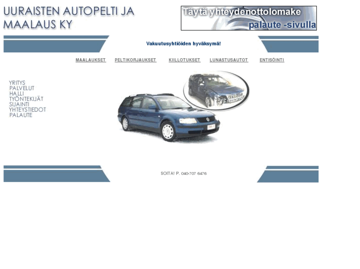 www.uuraistenautopelti.com