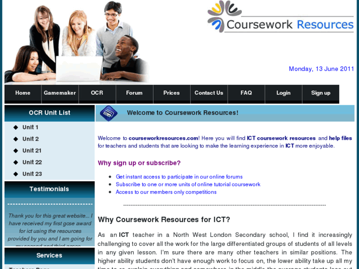 www.courseworkresources.com