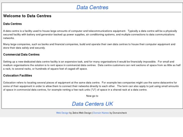 www.datacenteruk.com