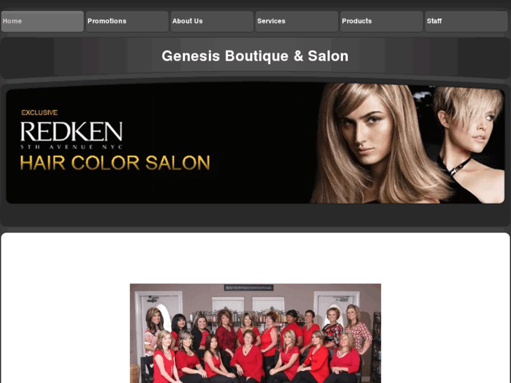 www.genesisboutiqueandsalon.com