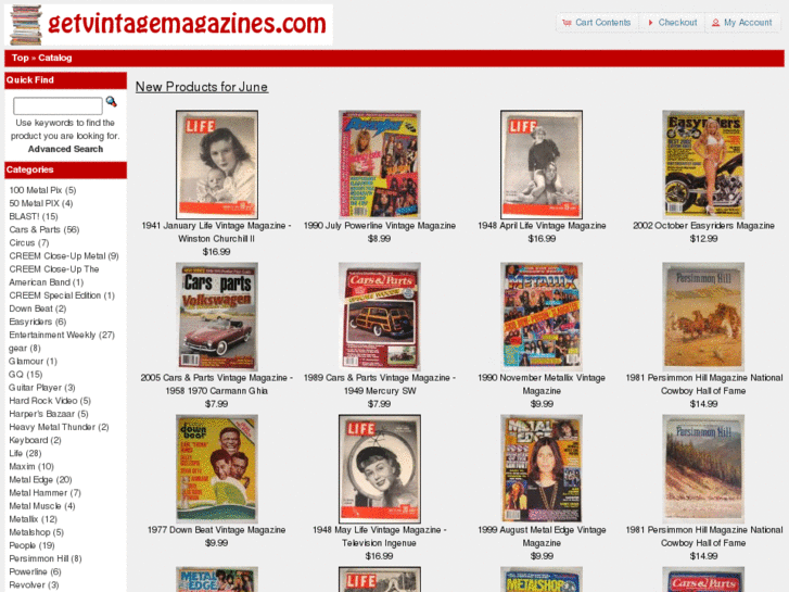 www.getvintagemagazines.com