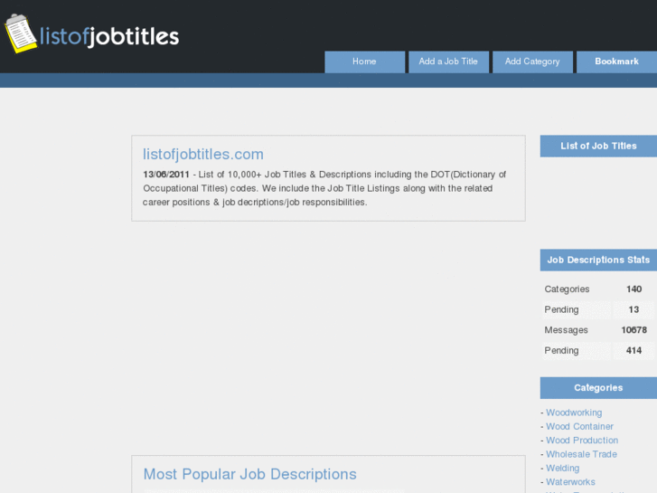 www.listofjobtitles.com