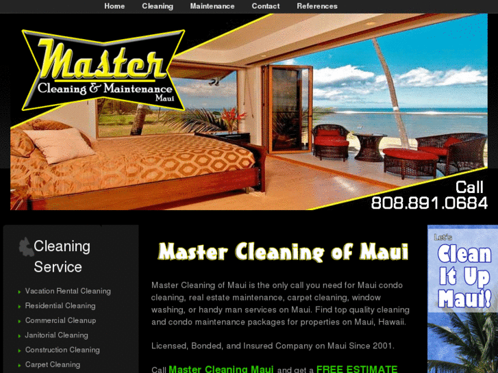 www.mastercleaningmaui.com