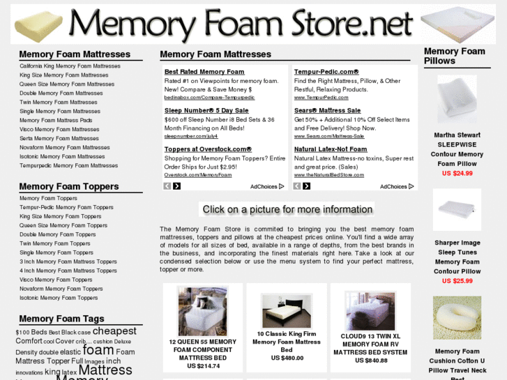 www.memoryfoamstore.net