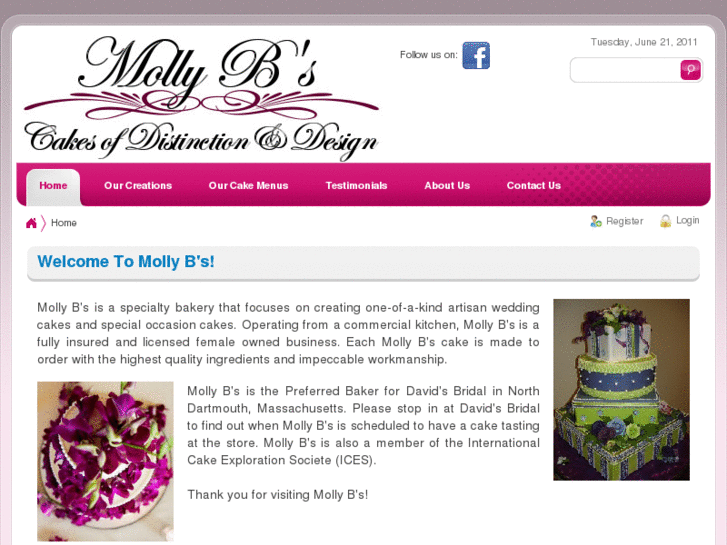 www.mollybcakes.com