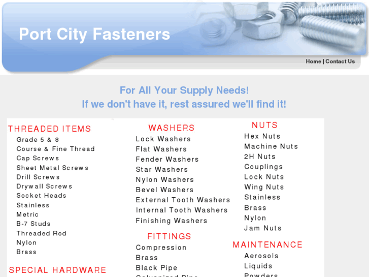 www.portcityfasteners.com