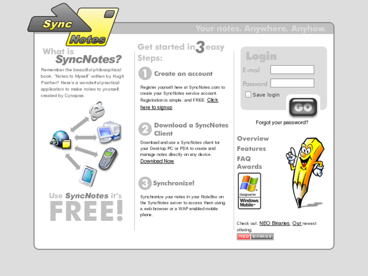 www.syncnotes.com