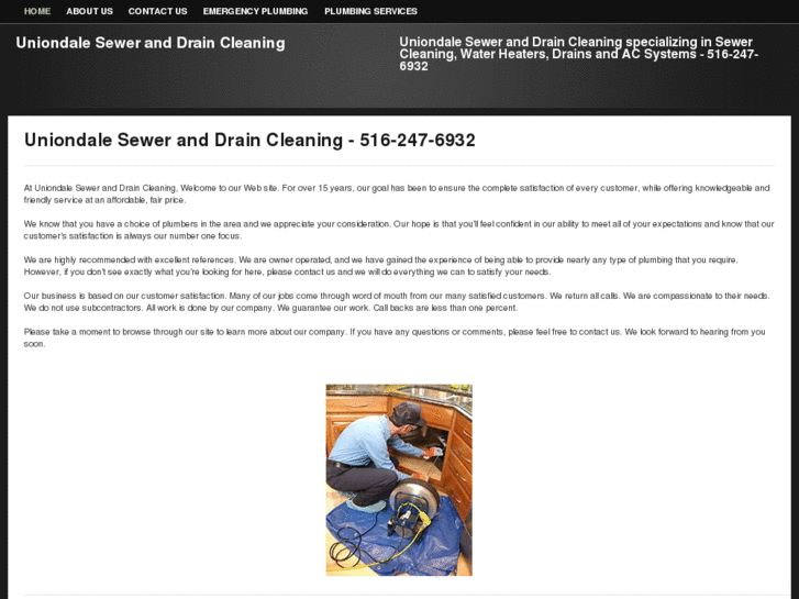 www.uniondaleseweranddraincleaning.info