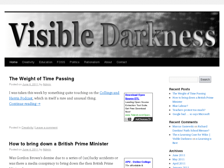 www.visibledarkness.net