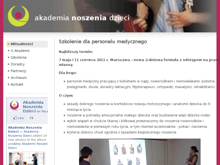 www.akademianoszenia.pl