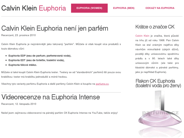 www.calvin-klein-euphoria.cz