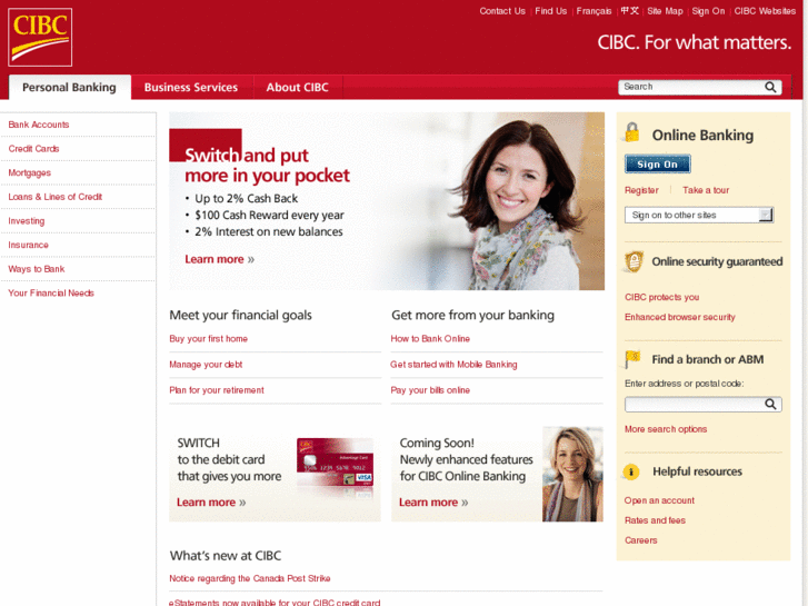 www.cibcbranchbanking.com