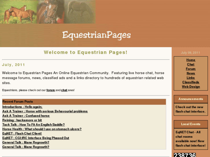 www.equestrianpages.com