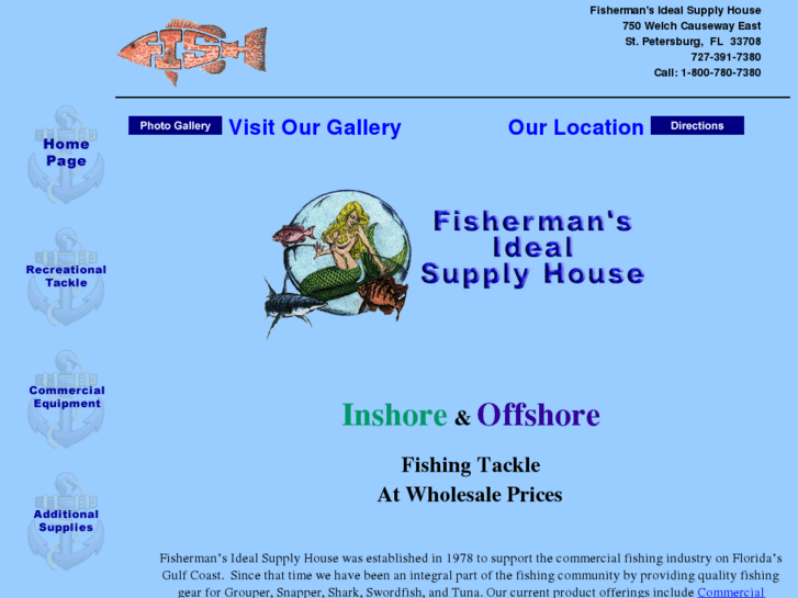 www.fishermansidealsupply.com