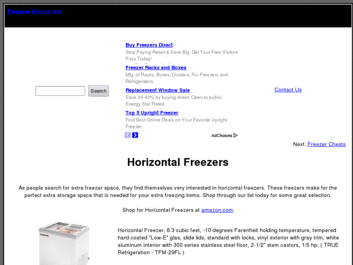 www.freezerhorizontal.com