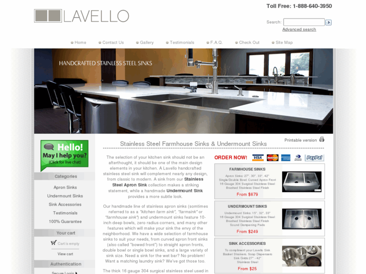 www.lavello-sinks.com