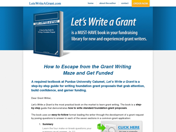 www.letswriteagrant.com