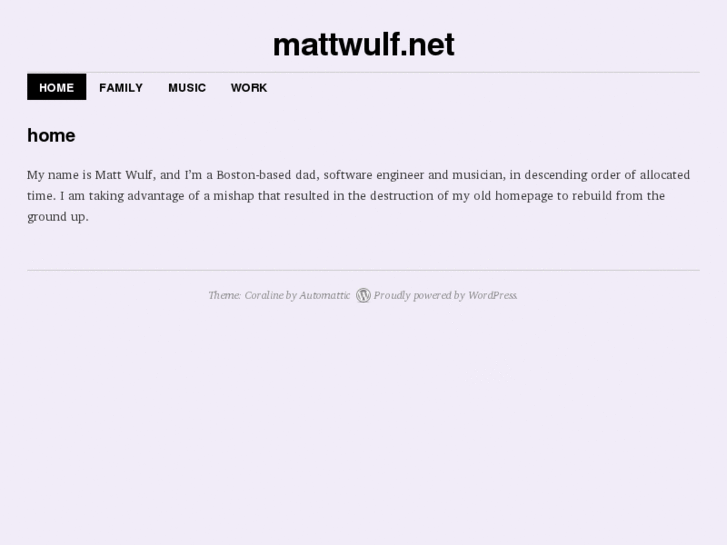 www.mattwulf.net