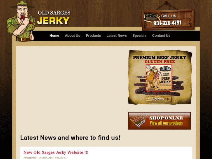 www.oldsargesjerky.com