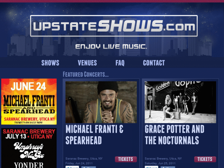 www.upstateconcerts.com