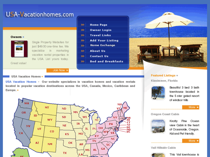 www.usa-vacationhomes.com