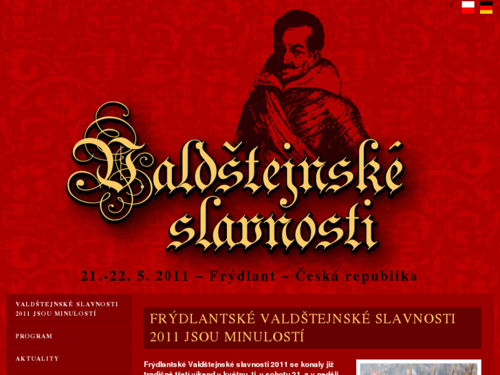 www.valdstejnske-slavnosti.cz