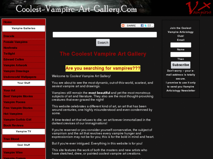 www.coolest-vampire-art-gallery.com