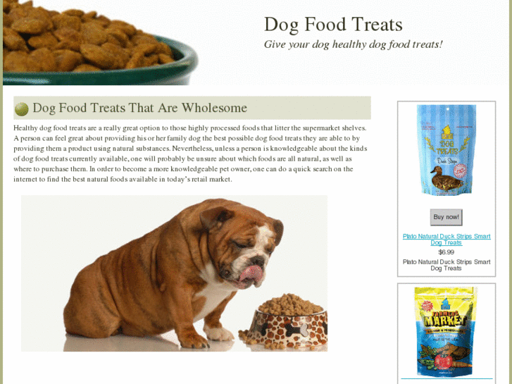 www.dogfoodtreats.org