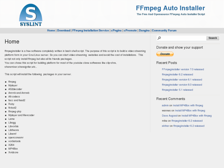 www.ffmpeginstaller.com