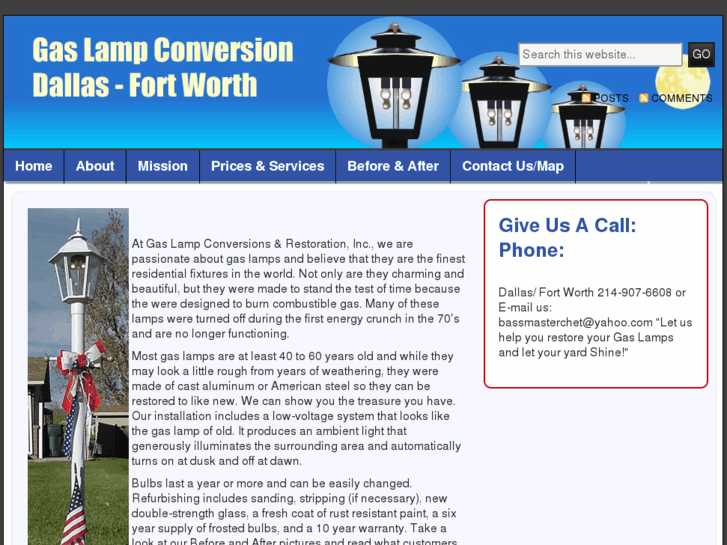 www.gaslampconversionsdallas-fortworth.com