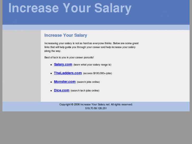 www.increaseyoursalary.net