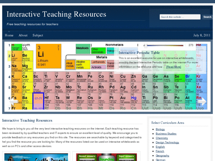 www.interactiveteachingresources.com